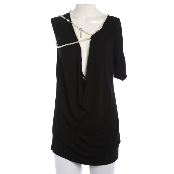 Top, in Schwarz, Viskose, Jean Paul Gaultier