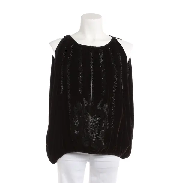 Top, in Dunkelbraun, Viskose, Jean Paul Gaultier