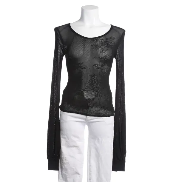 Pullover, in Schwarz, Viskose, Chanel