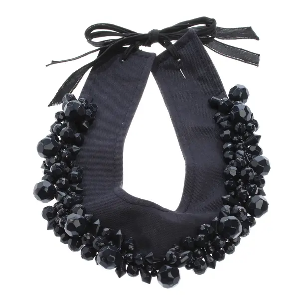 Halskette, in Navy, Sonstige Fasern, Prada