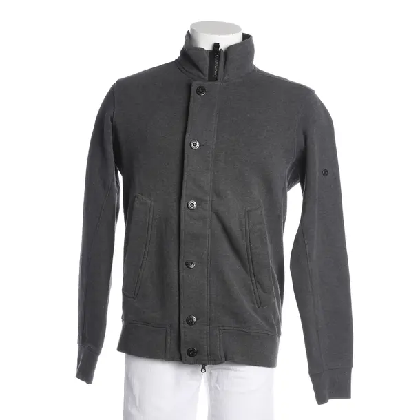 Zip-Up Hoodie, in Gray, Cotton, Stone Island