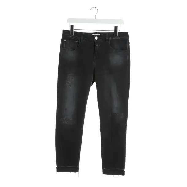 Skinny Jeans, in Black, Cotton, Closed
