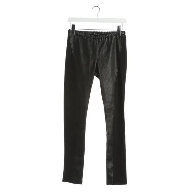 Pantaloni, in Nero, Pelle, Patrizia Pepe