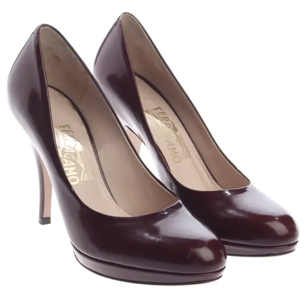 Pumps, in Bordeaux, Salvatore Ferragamo