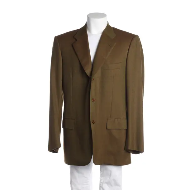 Blazer, in Dark Green, Wool, Kiton