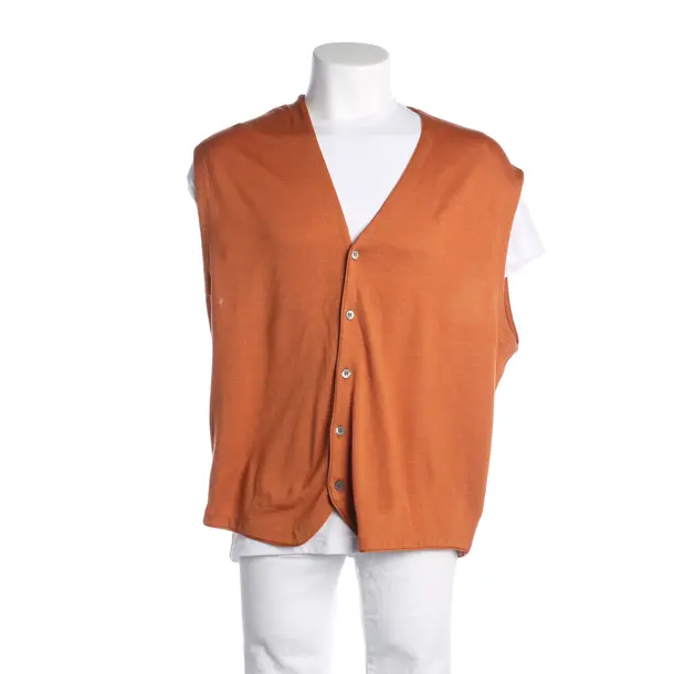 Gilet, in Arancione scuro, Lana, Zegna