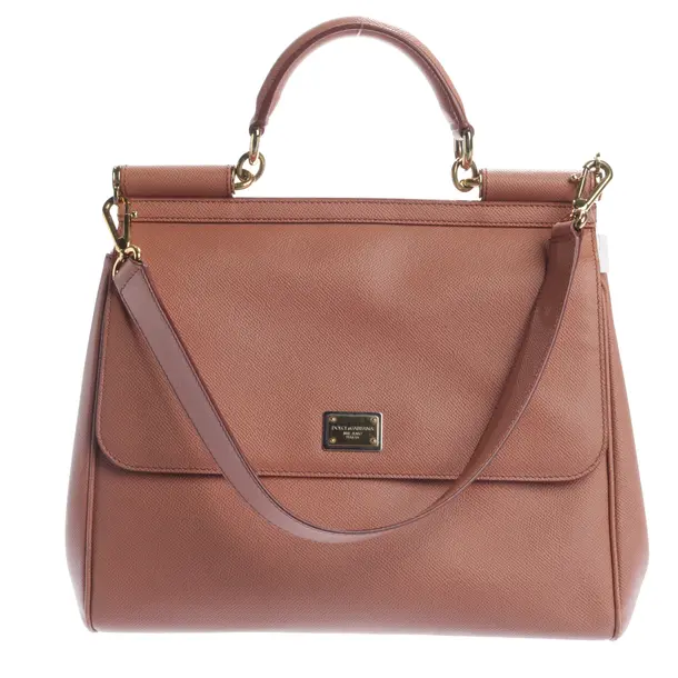 Handbag, in Nude, Leather, Dolce & Gabbana