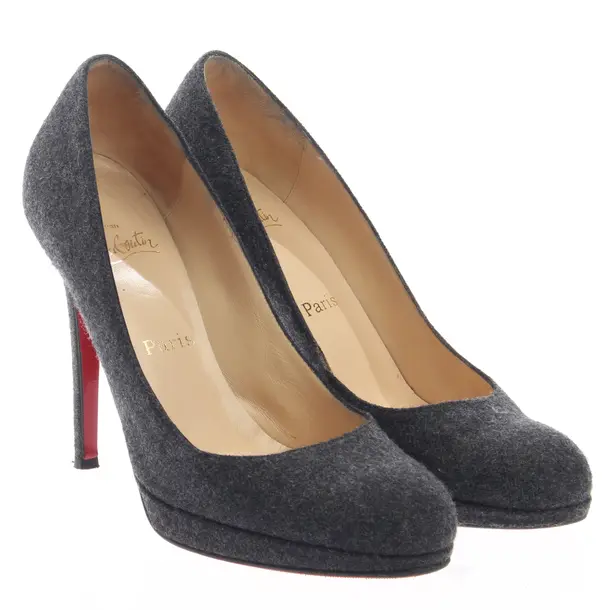 Pumps, in Dark Gray, Christian Louboutin
