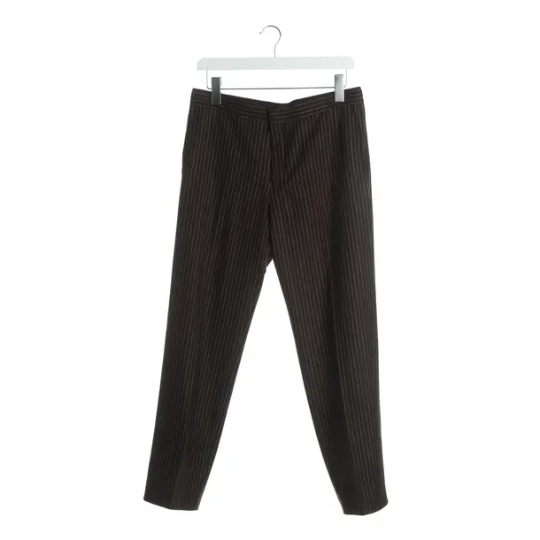 Hose, in Dunkelbraun, Wolle, Burberry