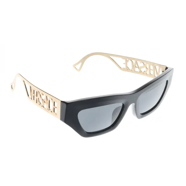 Sonnenbrille, in Schwarz, Kunststoff, Versace