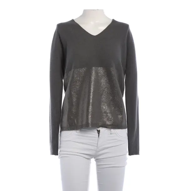 Jumper, in Gray, Wool, Fabiana Filippi