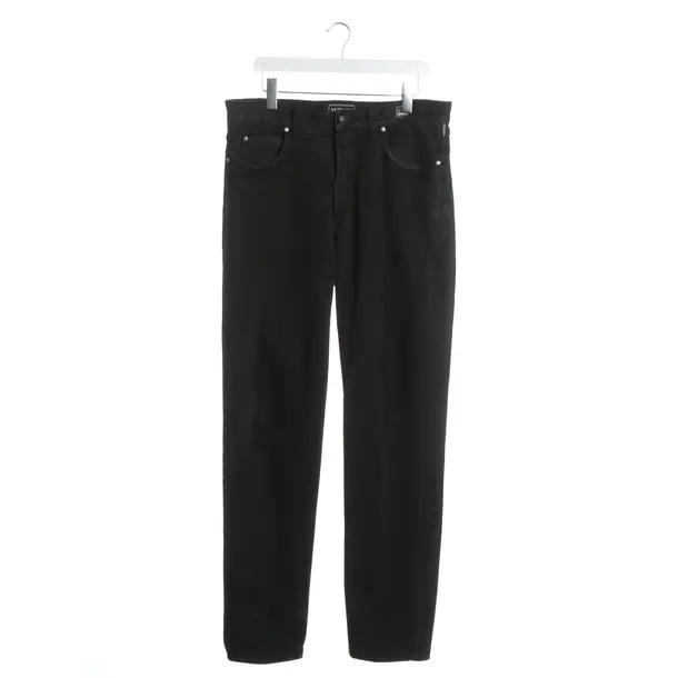 Straight Fit Jeans, in Dark Gray, Cotton, Versace