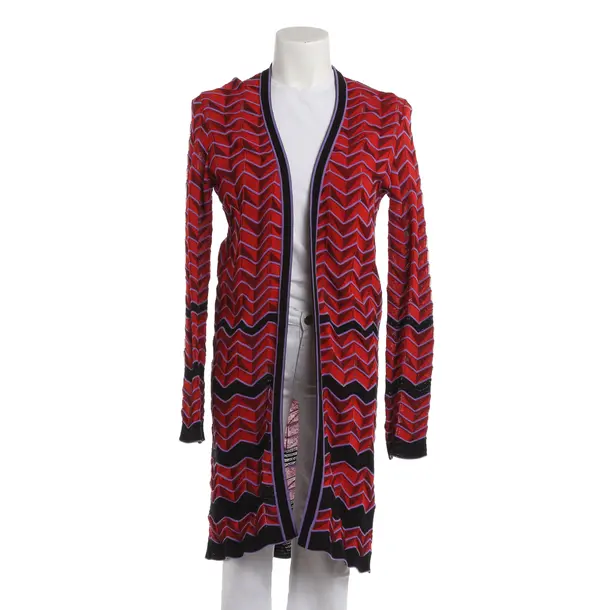Cardigan, in Multicolored, Cotton, Missoni M