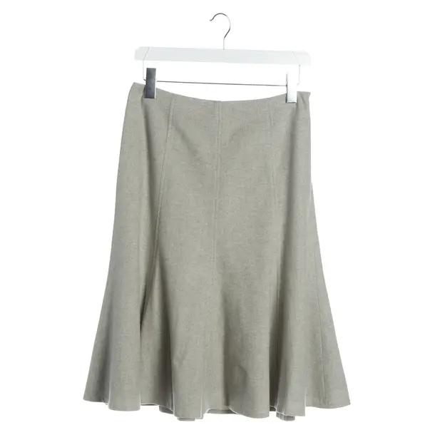 Skirt, in Light Gray, Wool, Ralph Lauren Black Label