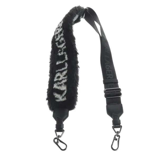 Shoulder Strap, in Black, Polyester, Karl Lagerfeld