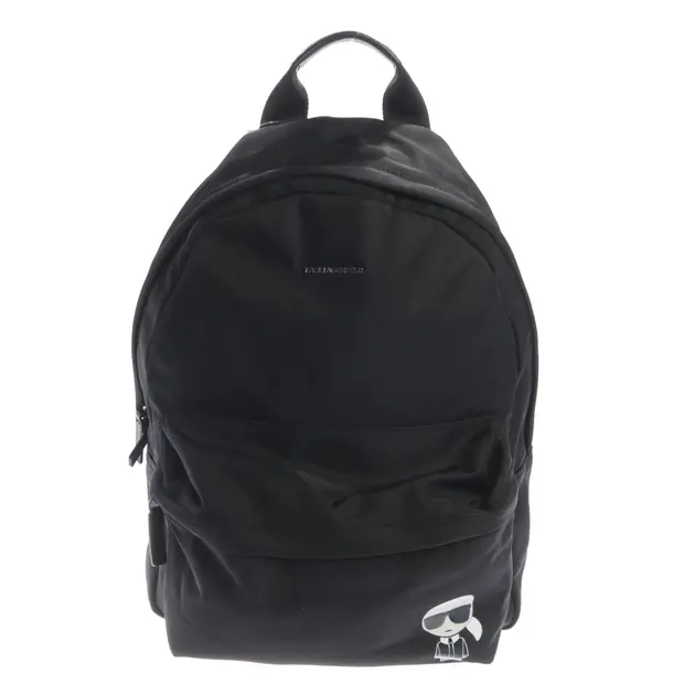 Rucksack, in Schwarz, Polyamid, Karl Lagerfeld