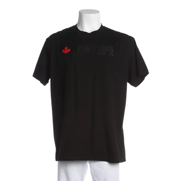 T-Shirt, in Black, Cotton, Dsquared