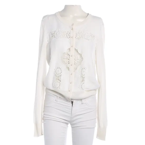 Cardigan, in White, Wool, Dolce & Gabbana