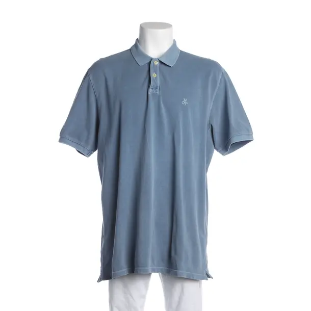 Polo Shirt, in Blue, Cotton, Marc O'Polo