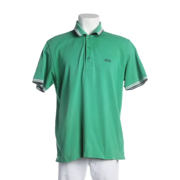 Polo Shirt, in Green, Cotton, Hugo Boss