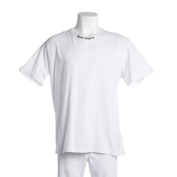 T-Shirt, in Weiß, Baumwolle, Palm Angels