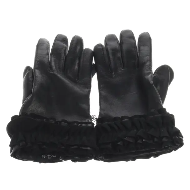 Lederhandschuhe, in Schwarz, Leder, Roeckl