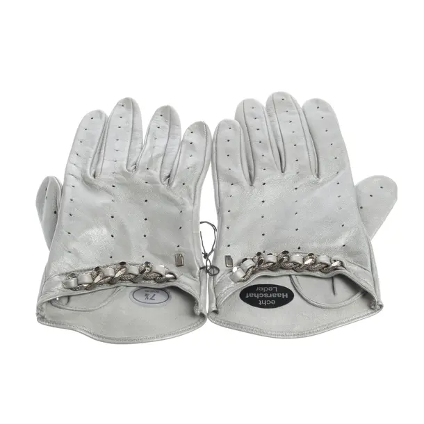 Guanti in pelle, in Grigio, Pelle, Roeckl