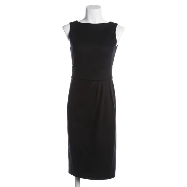 Dress, in Black, Wool, Strenesse