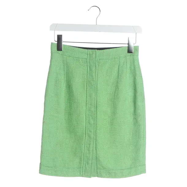 Skirt, in Green, Cotton, Jil Sander