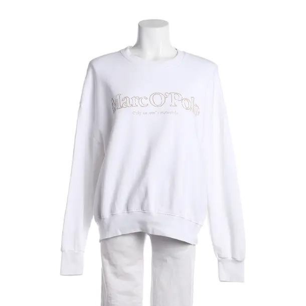 Sweatshirt, in Weiß, Baumwolle, Marc O'Polo Denim