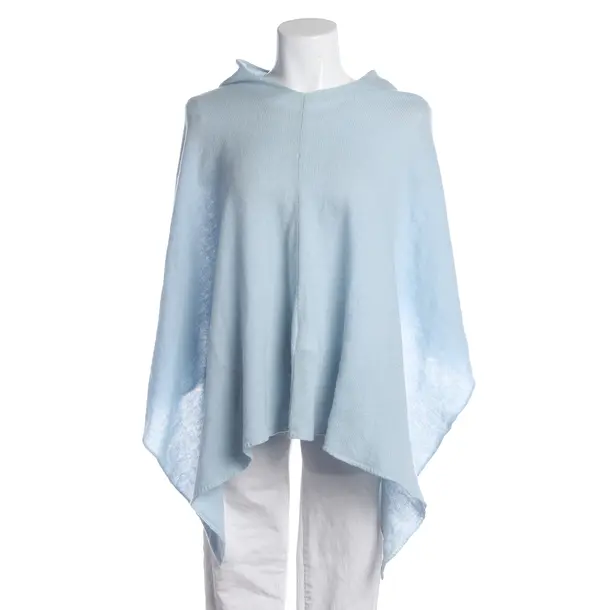 Poncho, in Blau, Kaschmir, Riani