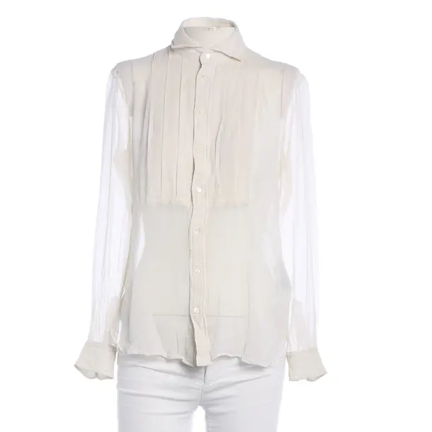 Blouse, in Beige, Silk, Polo Ralph Lauren
