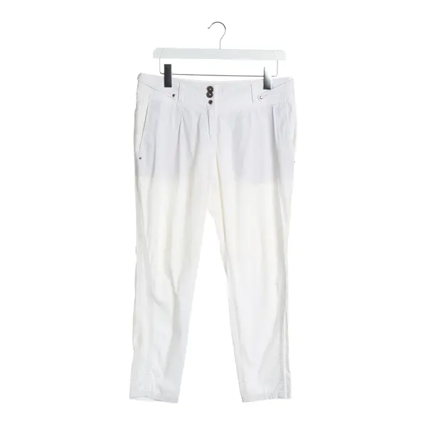 Pants, in White, Cotton, Marc Cain Sports
