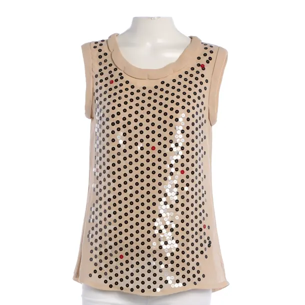 Top, in Light Brown, Polyester, Marc Cain Sports