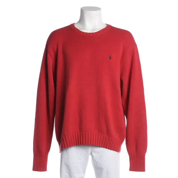 Jumper, in Red, Cotton, Polo Ralph Lauren