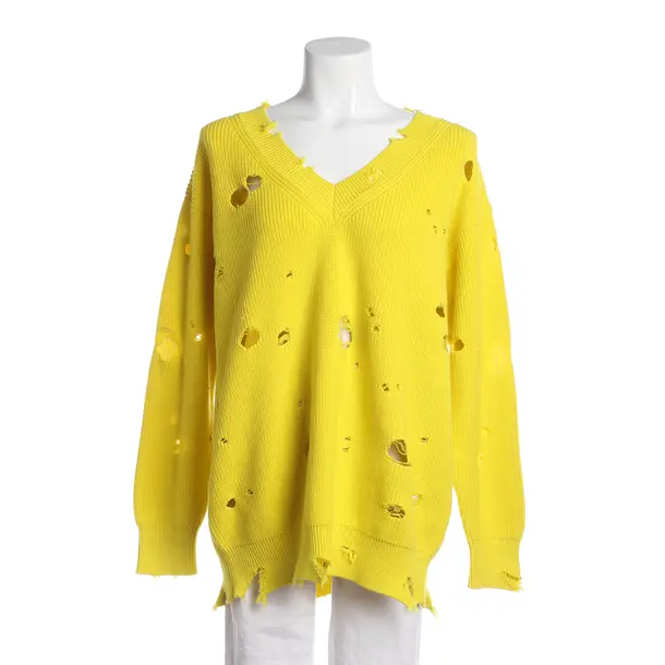 Maglione, in Giallo, Cotone, MSGM
