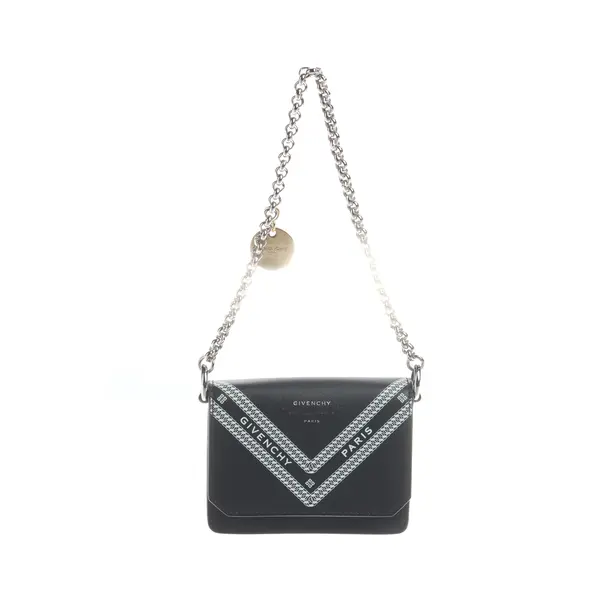 Abendtasche, in Schwarz, Leder, Givenchy