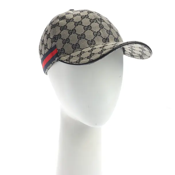 Cap, in Braun, Polyester, Gucci