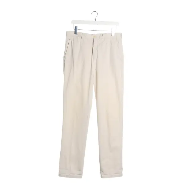 Pants, in Cream, Cotton, Prada