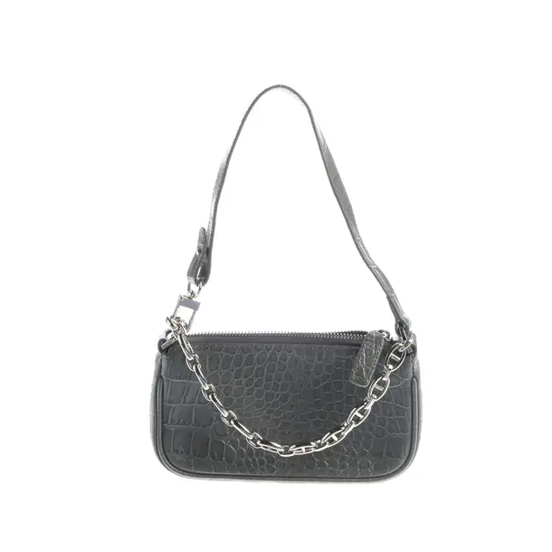 Evening Bag, in Gray, Leather, By Far