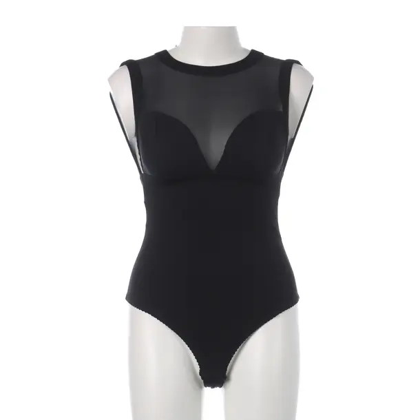 Bodysuit, in Black, Polyimide, Elisabetta Franchi
