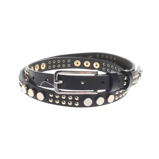 Belt, in Black, Leather, 7 for all mankind