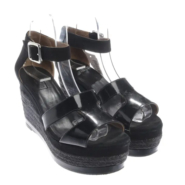 Wedges, in Black, Hermès