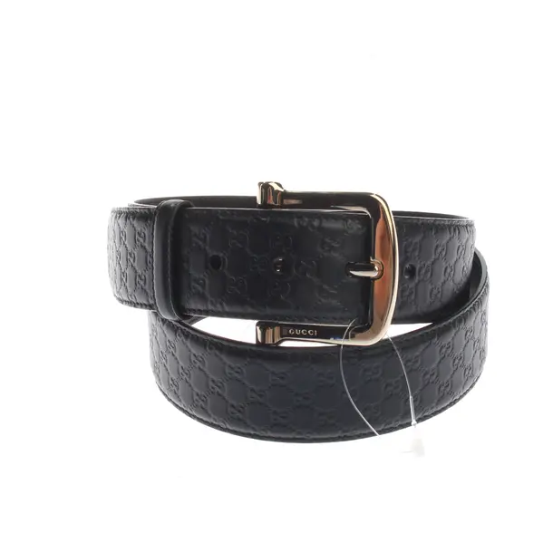 Belt, in Black, Leather, Gucci