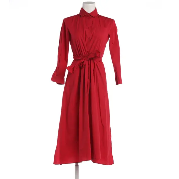 Dress, in Red, Cotton, Max Mara