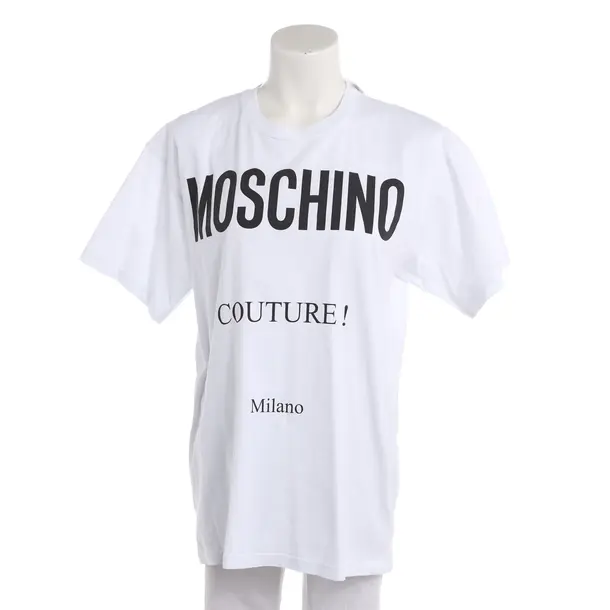 Shirt, in Weiß, Baumwolle, Moschino