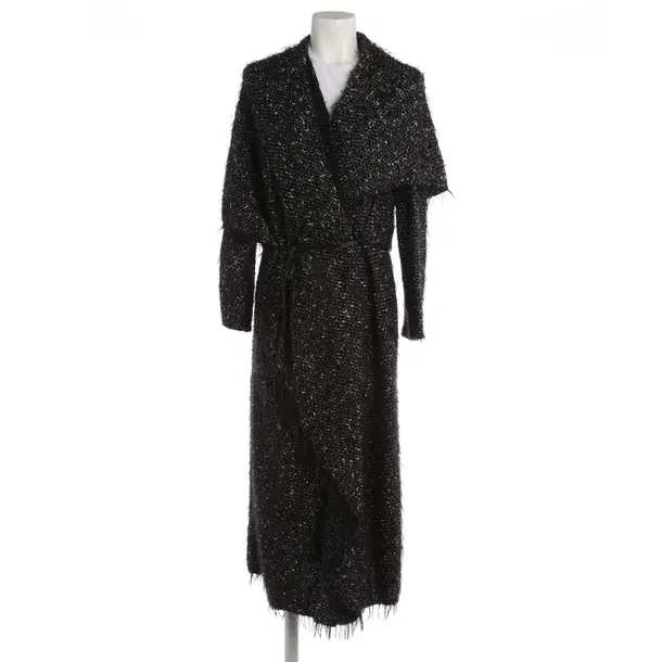 Cardigan, in Nero, Cotone, Paule Ka