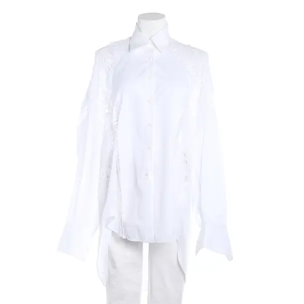 Blouse, in White, Cotton, Ermanno Scervino