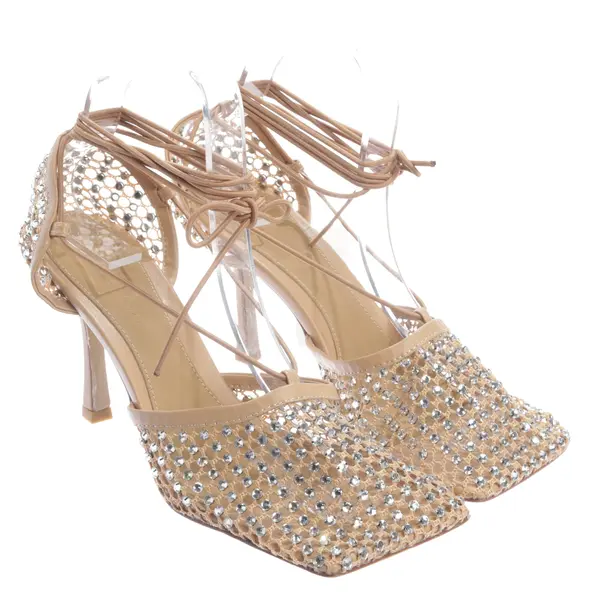 Sandaletten, in Hellbraun, Bottega Veneta