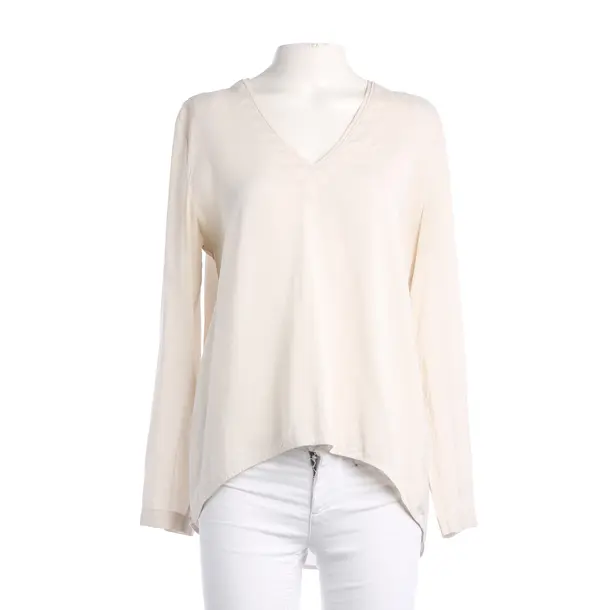 Bluse, in Beige, Seide, Brunello Cucinelli